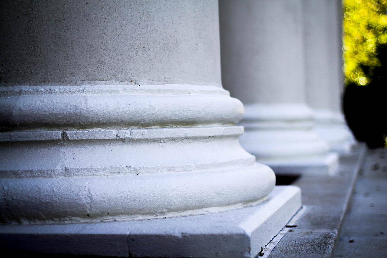 Founders Hall Columns